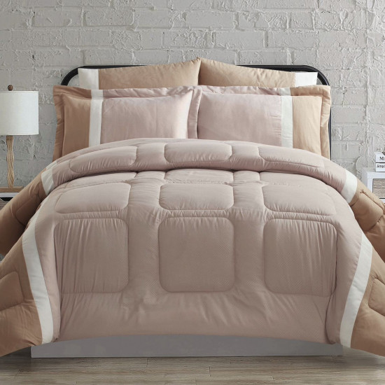 6-Piece Double Super King Size Comforter Set