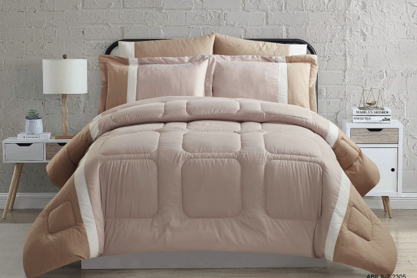 6-Piece Double Super King Size Comforter Set