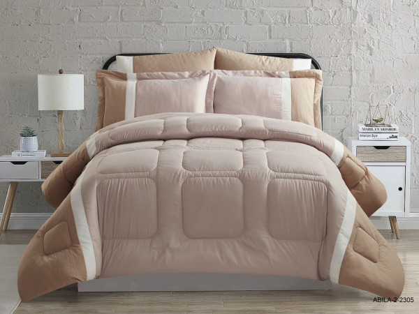 6-Piece Double Super King Size Comforter Set