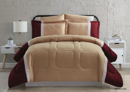6-Piece Double Super King Size Comforter Set