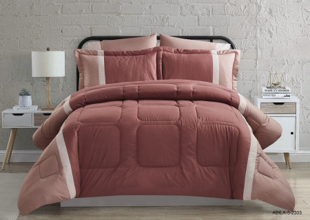 6-Piece Double Super King Size Comforter Set