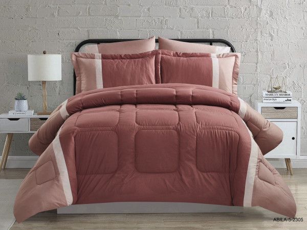 6-Piece Double Super King Size Comforter Set