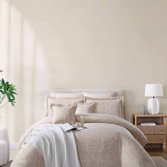 8-Piece Double Super King Jacquard Cotton Comforter Set