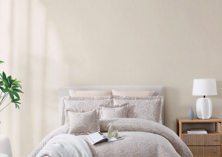 8-Piece Double Super King Jacquard Cotton Comforter Set