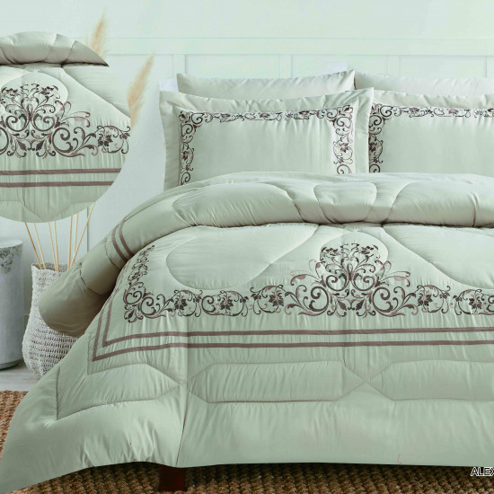 6PCS COMFORTER SET-DOUBLE 