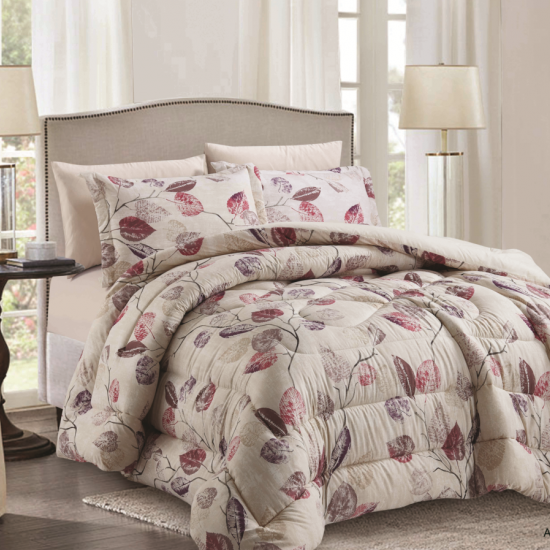6-Piece Double Super King Size Comforter Set