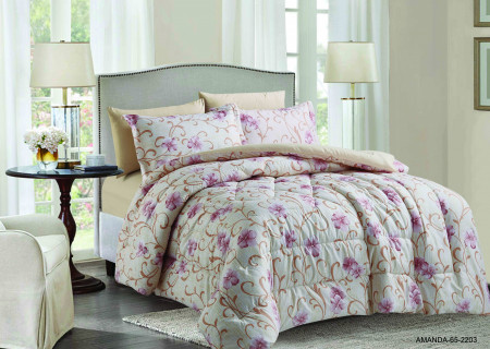 4-Piece Single Size Comforter Set