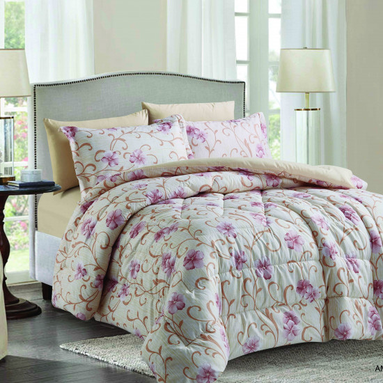 4-Piece Single Size Comforter Set