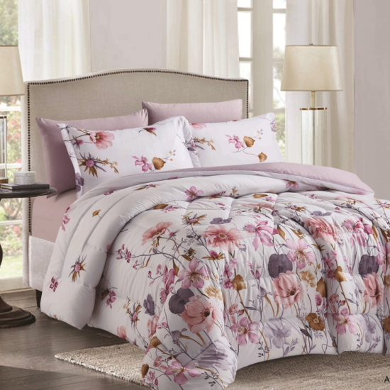 4PC SINGLE COMFORTER SET