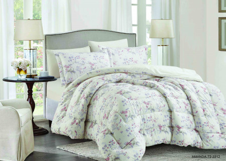 6-Piece Double Super King Size Comforter Set