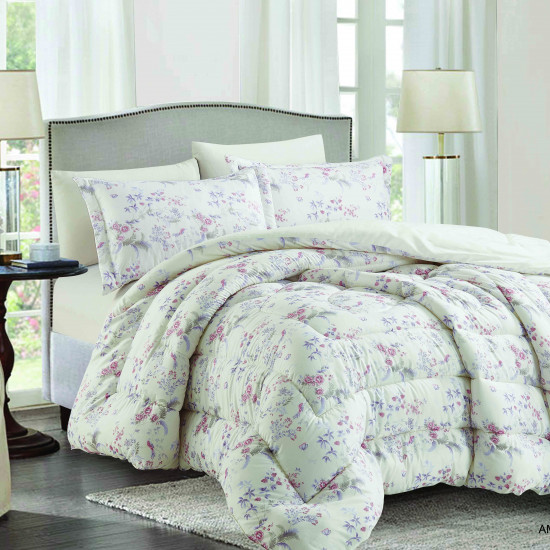 6-Piece Double Super King Size Comforter Set