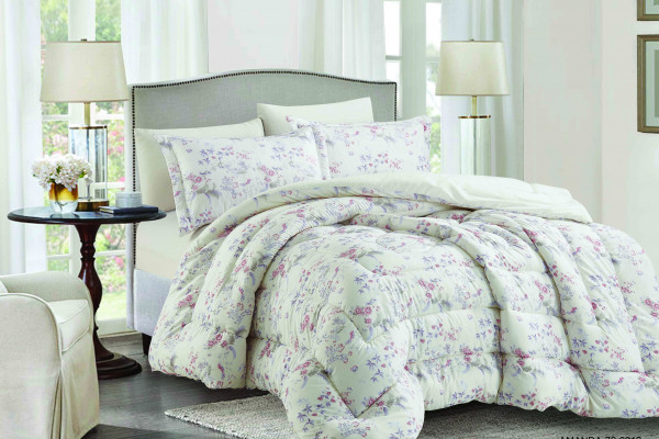 6-Piece Double Super King Size Comforter Set