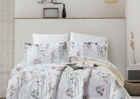 6-Piece Double Super King Size Comforter Set