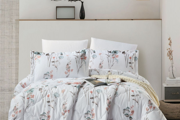 6-Piece Double Super King Size Comforter Set