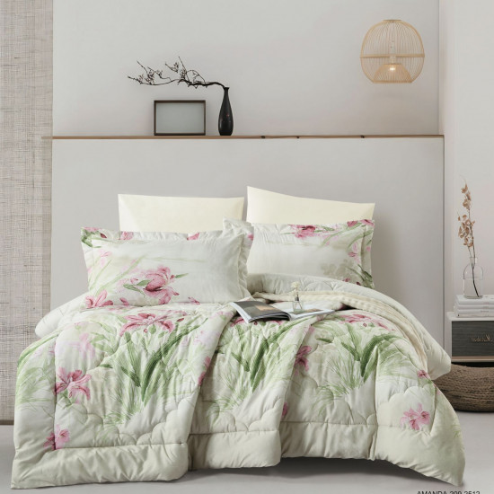 6-Piece Double Super King Size Comforter Set