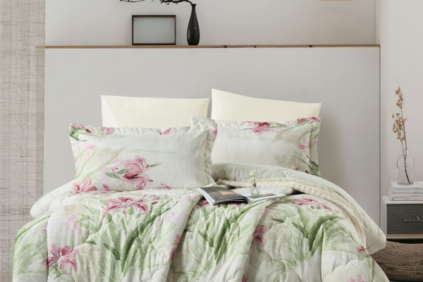 6-Piece Double Super King Size Comforter Set