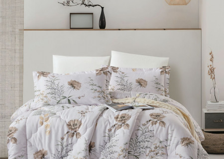 6-Piece Double Super King Size Comforter Set
