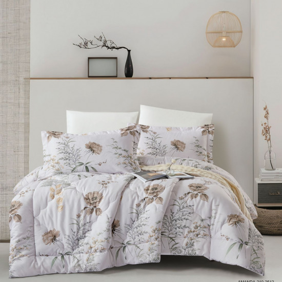 6-Piece Double Super King Size Comforter Set