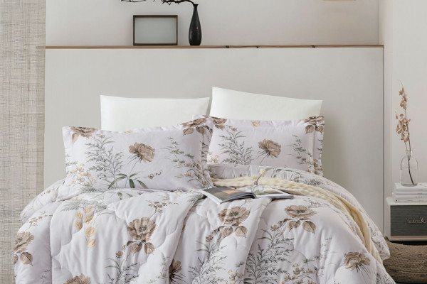 6-Piece Double Super King Size Comforter Set