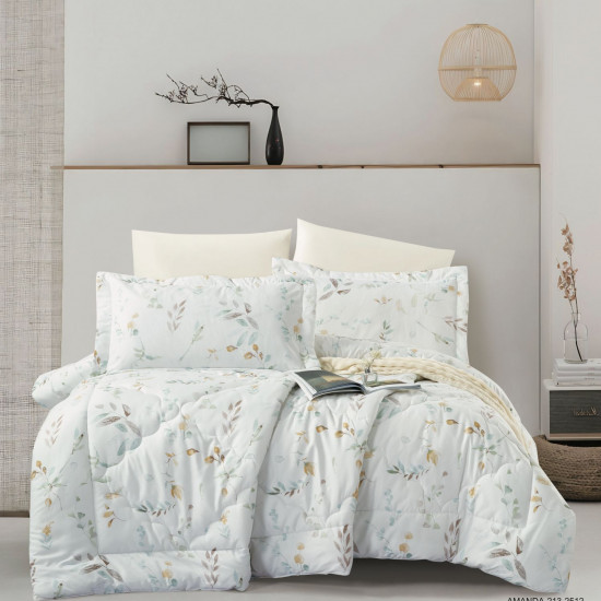 6-Piece Double Super King Size Comforter Set