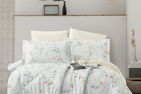 6-Piece Double Super King Size Comforter Set