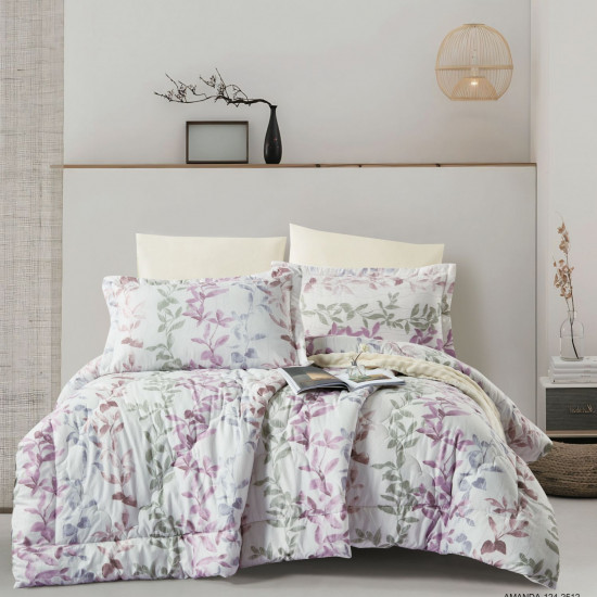 6-Piece Double Super King Size Comforter Set 6-Piece Double Super King Size Comforter Set