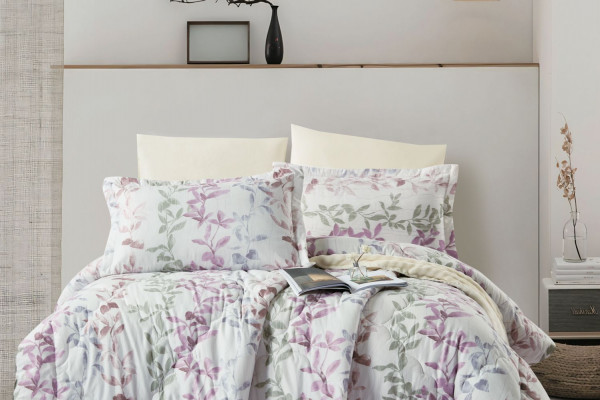 6-Piece Double Super King Size Comforter Set