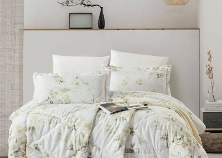 6-Piece Double Super King Size Comforter Set