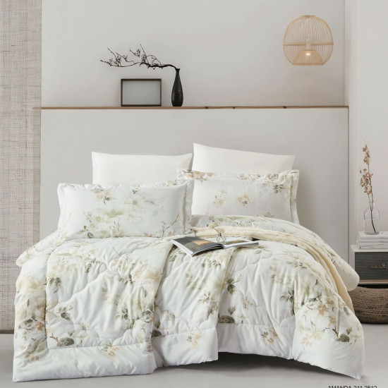 6-Piece Double Super King Size Comforter Set