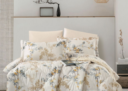 6-Piece Double Super King Size Comforter Set