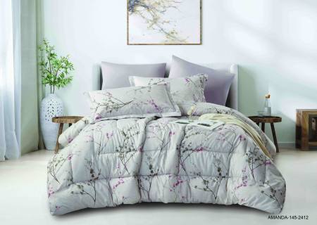 6-Piece Double Super King Size Comforter Set