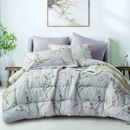 6-Piece Double Super King Size Comforter Set 6-Piece Double Super King Size Comforter Set