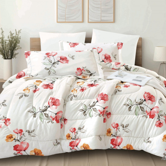 6-Piece Double Super King Size Comforter Set