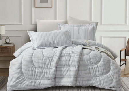 6-Piece Double Super King Size Comforter Set
