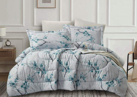 6-Piece Double Super King Size Comforter Set