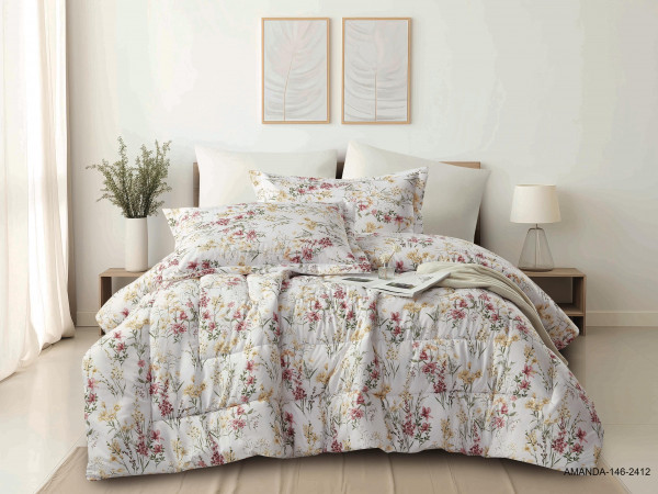 6-Piece Double Super King Size Comforter Set