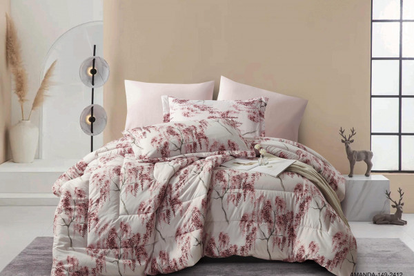 6-Piece Double Super King Size Comforter Set