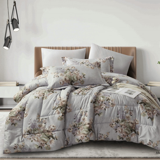 6-Piece Double Super King Size Comforter Set