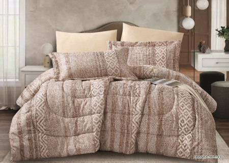 6-Piece Double Super King Size Comforter Set
