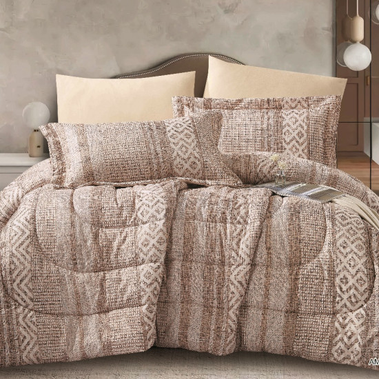 6-Piece Double Super King Size Comforter Set 6-Piece Double Super King Size Comforter Set