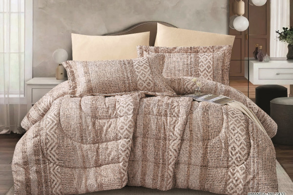 6-Piece Double Super King Size Comforter Set