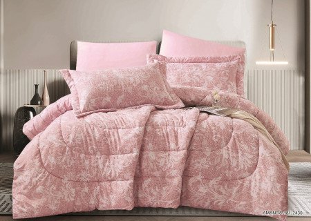 6-Piece Double Super King Size Comforter Set