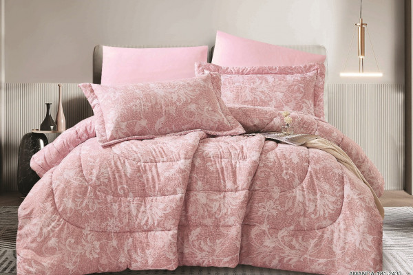6-Piece Double Super King Size Comforter Set