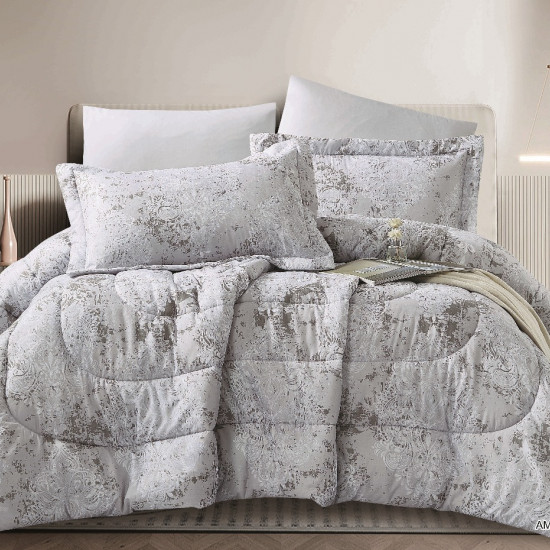 6-Piece Double Super King Size Comforter Set 6-Piece Double Super King Size Comforter Set
