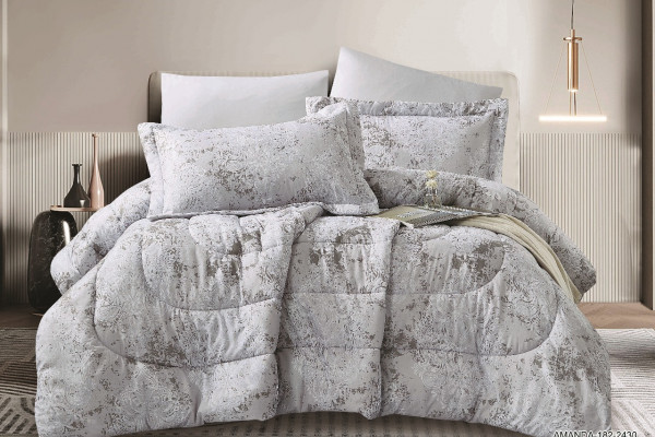 6-Piece Double Super King Size Comforter Set