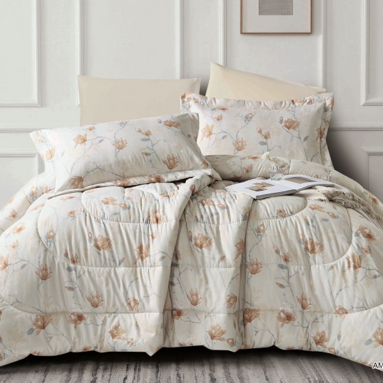 6-Piece Double Super King Size Comforter Set 6-Piece Double Super King Size Comforter Set