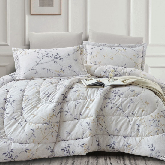 6-Piece Double Super King Size Comforter Set 6-Piece Double Super King Size Comforter Set