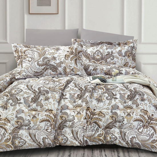 6-Piece Double Super King Size Comforter Set 6-Piece Double Super King Size Comforter Set
