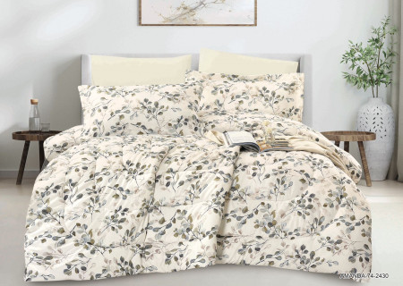 6-Piece Double Super King Size Comforter Set