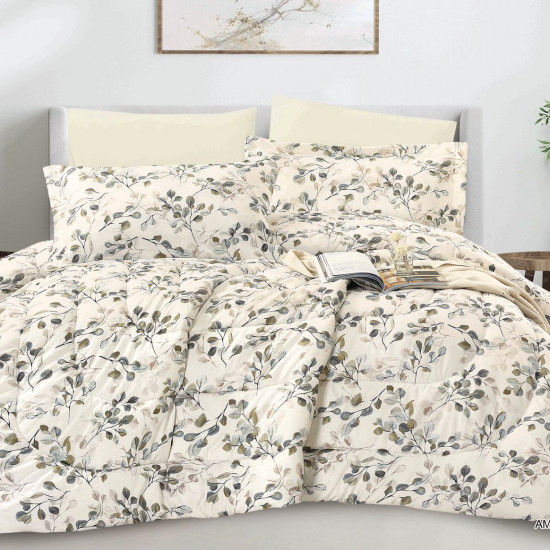 6-Piece Double Super King Size Comforter Set 6-Piece Double Super King Size Comforter Set
